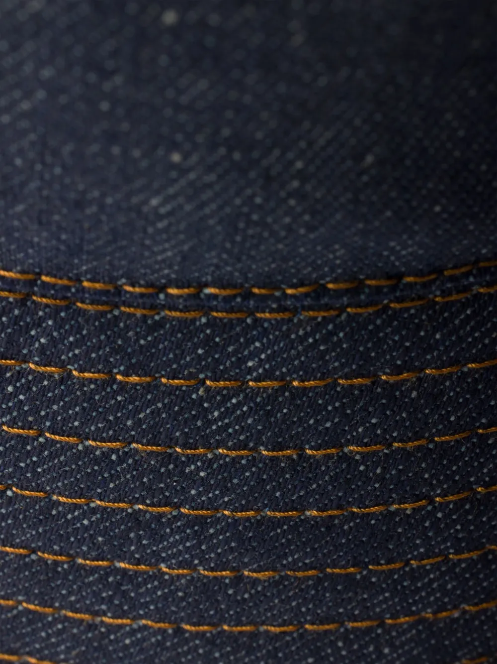 Prada Selvedge denim vissershoed Blauw