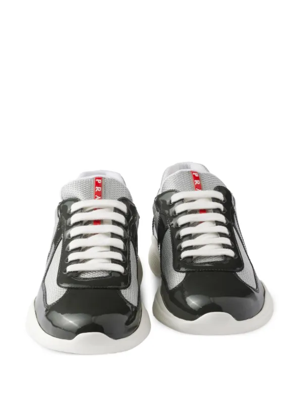 Prada America's Cup Sneakers | Grey | FARFETCH