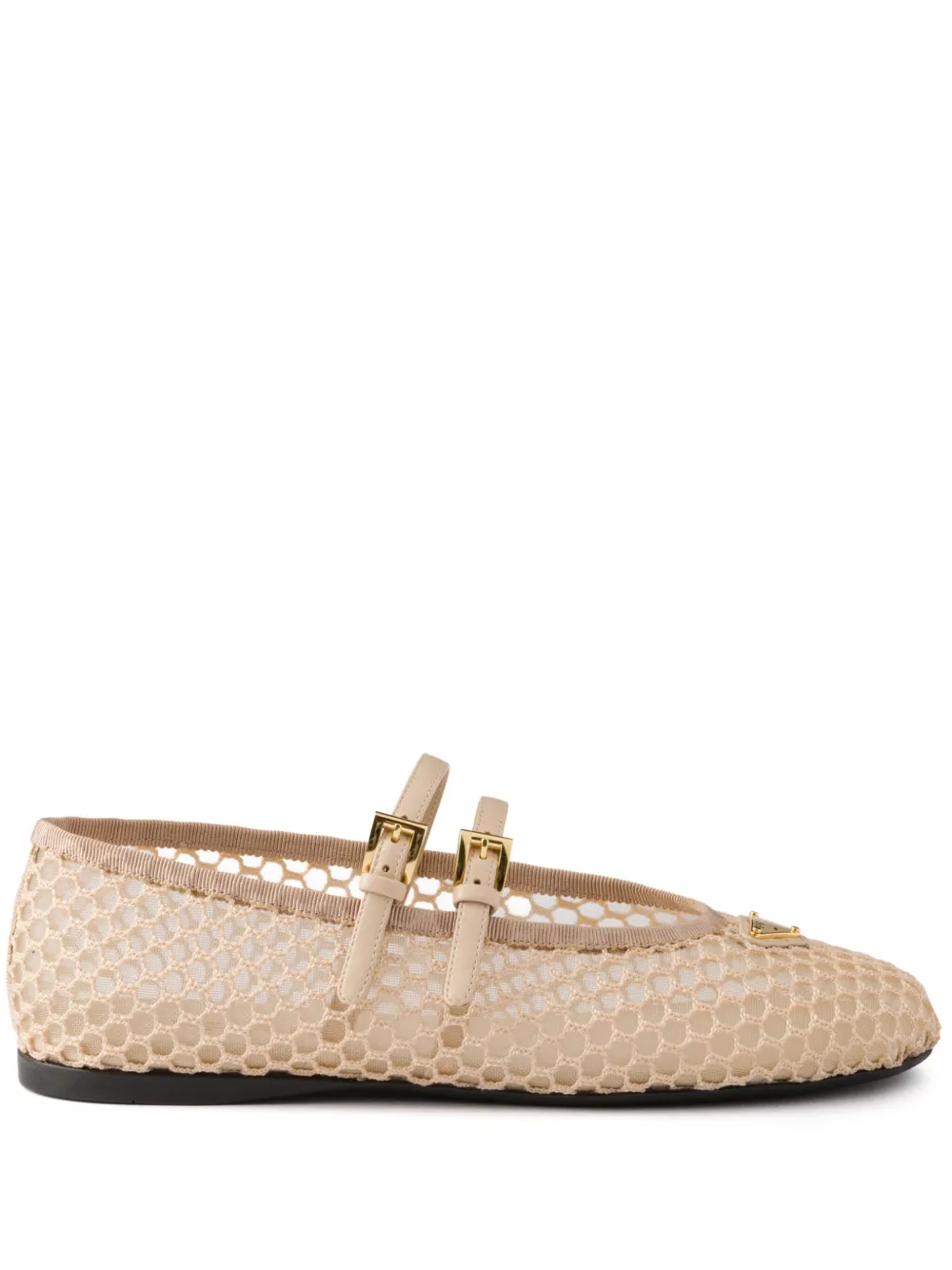 Prada Mesh ballerina's Beige