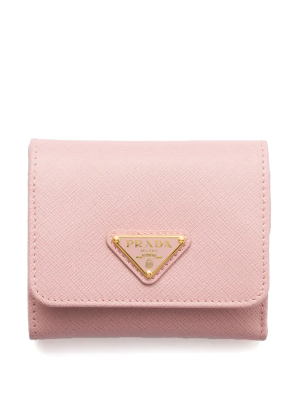 ク*ム様 PRADA ピンク 三つ折り財布 PRADA（プラダ） サフィアーノ 三つ折り コンパクト ウォレット 財布