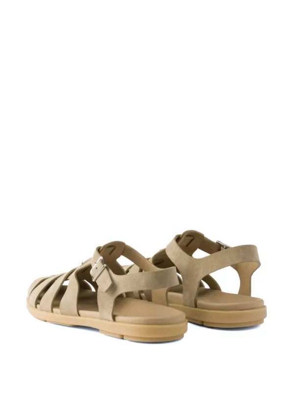 VIP価格【PRADA】スエード バンドサンダル Cinnamon Suede band sandals | PRADA