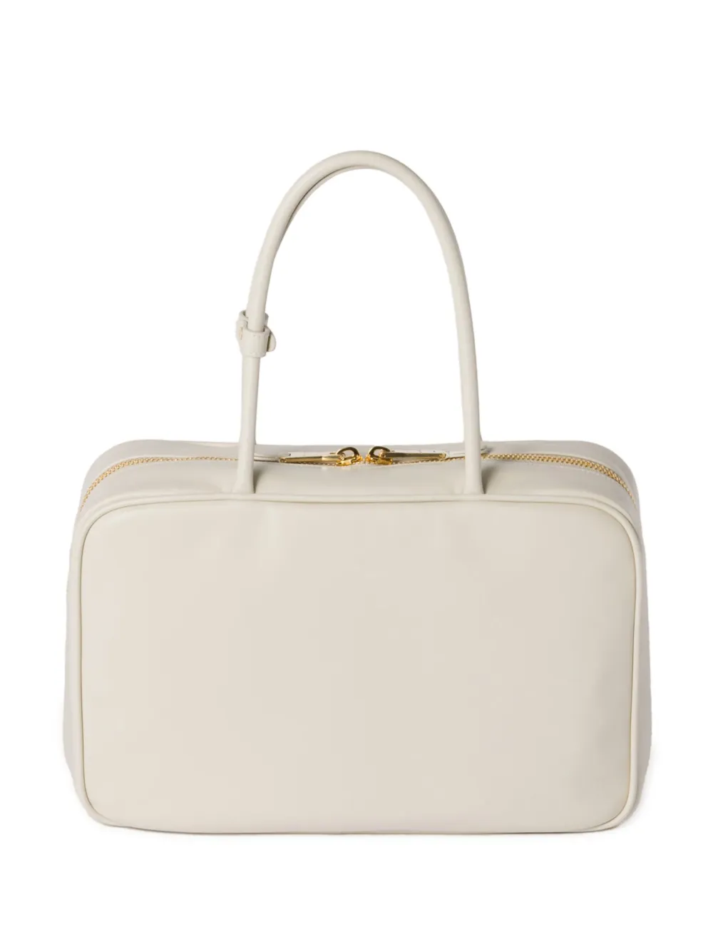 Miu Beau leren tas Wit
