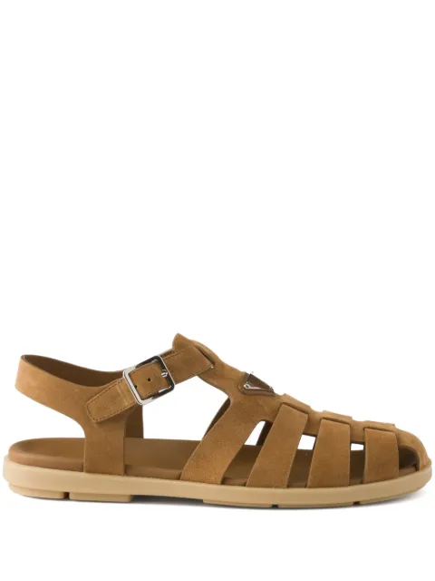Prada suede fisherman sandals