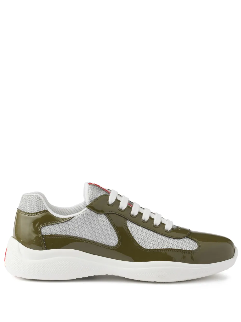 Prada America's Cup sneakers Groen