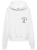 Prada logo-print hoodie - White