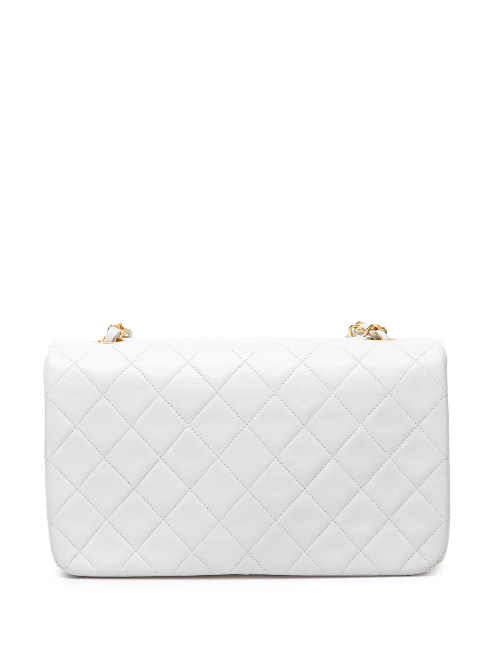 CHANEL Pre-Owned 2008-2009 schoudertas met CC logo - Wit