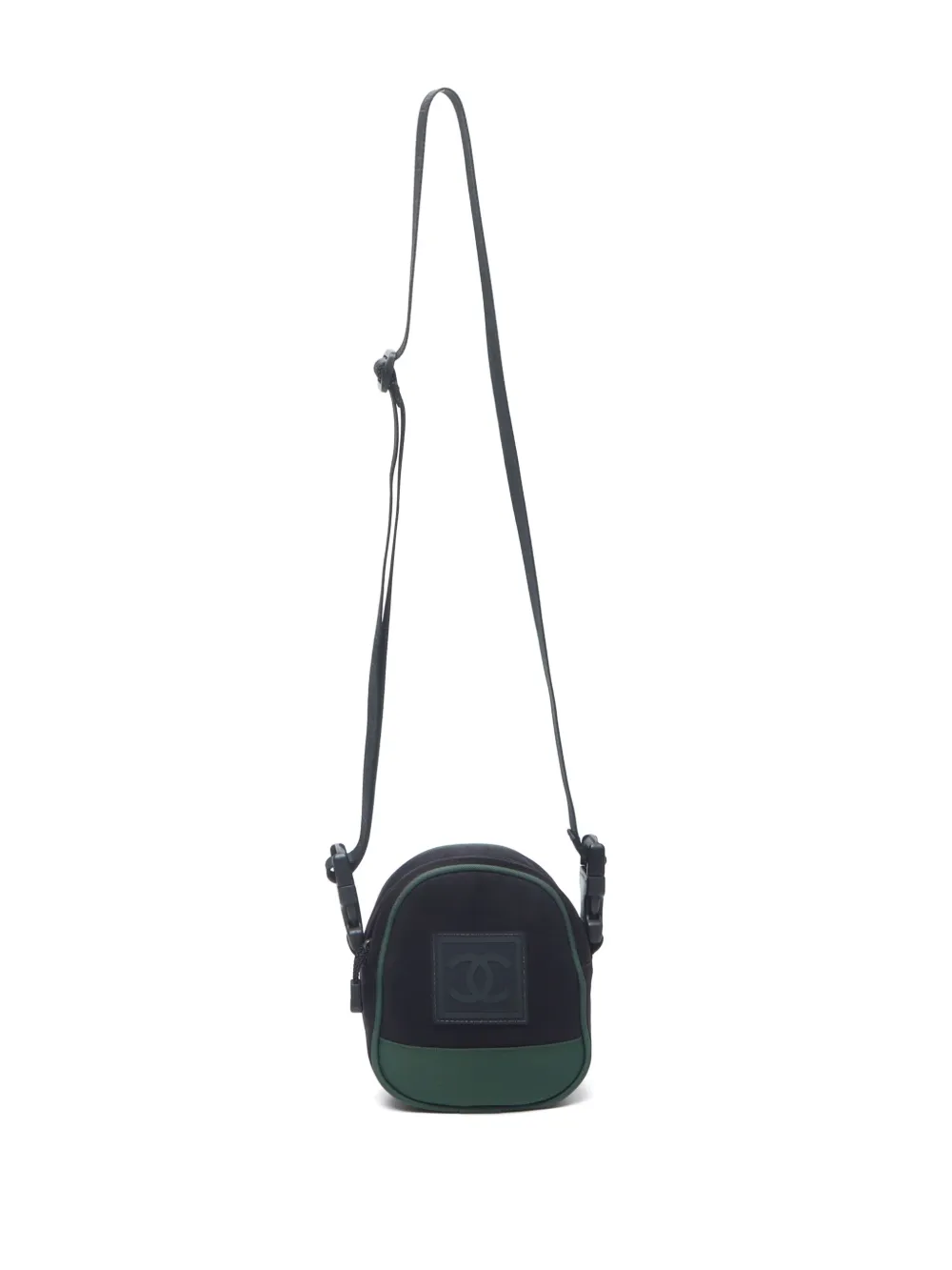 Pre-owned Chanel 2003-2004 Sport Line Shoulder Bag In ブラック
