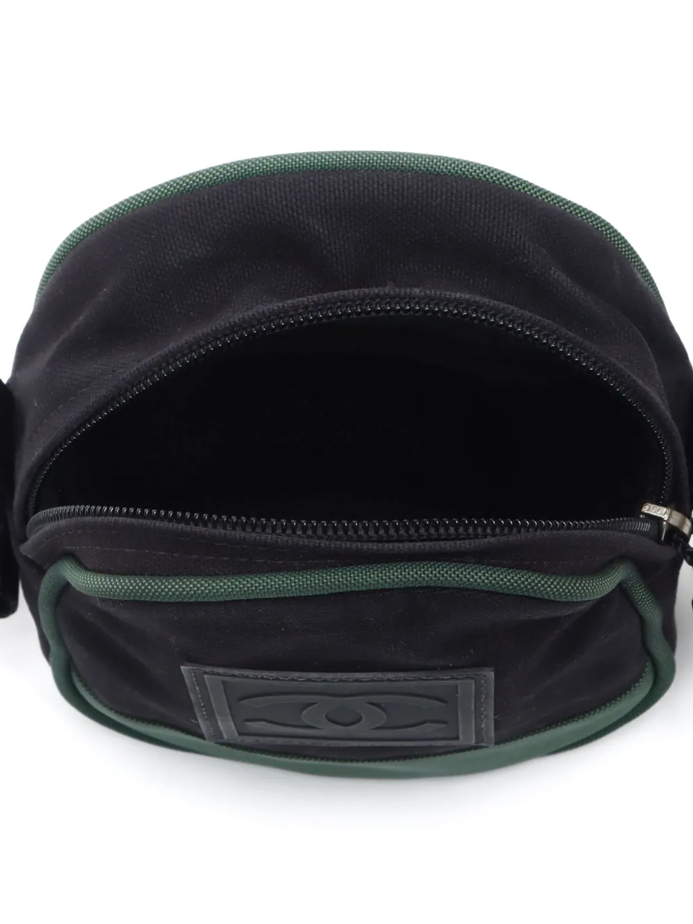 Pre-owned Chanel 2003-2004 Sport Line Shoulder Bag In ブラック
