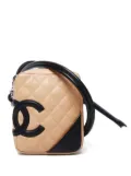 CHANEL Pre-Owned 2003-2004 Cambon line shoulder bag - Brown