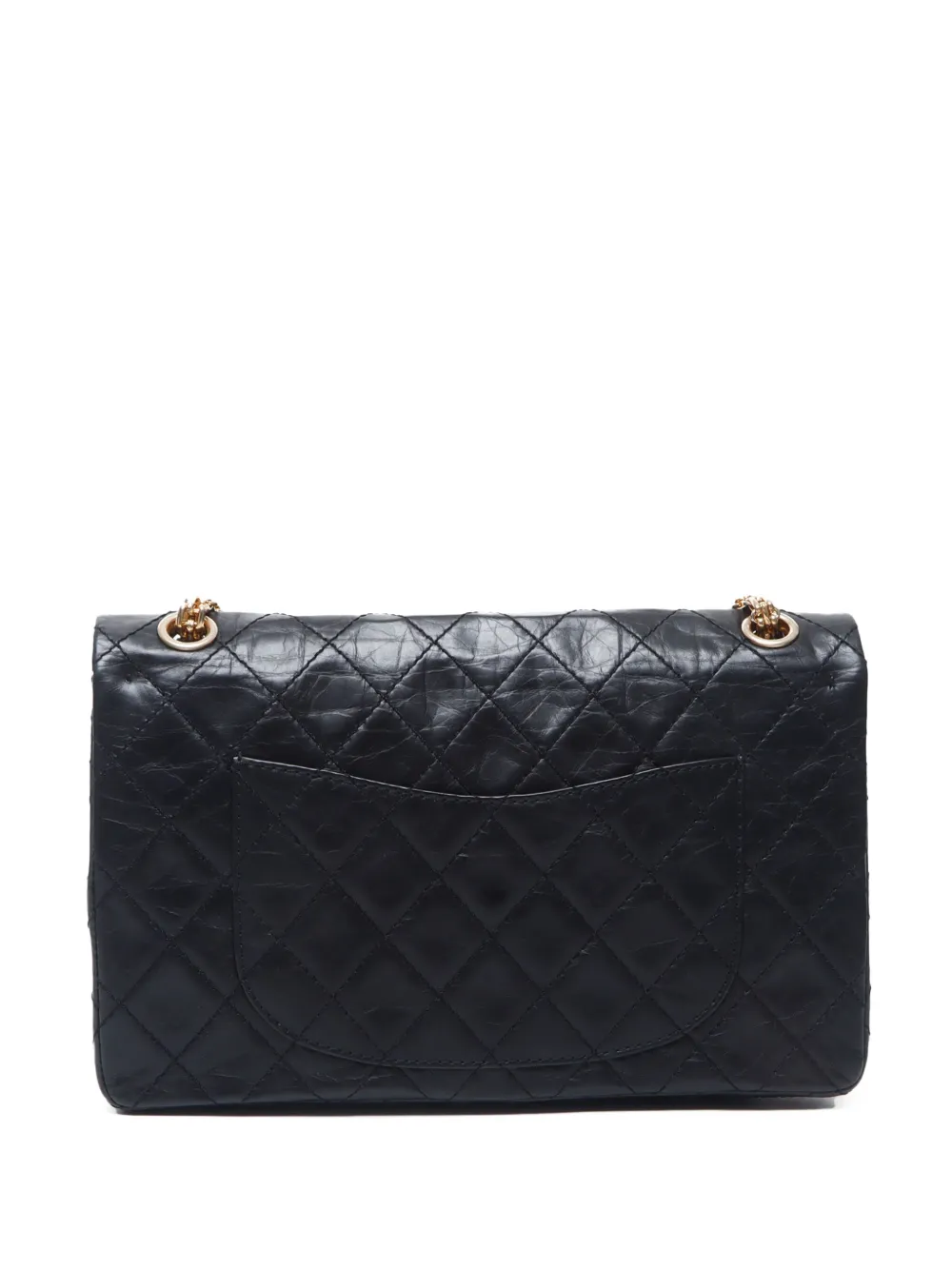 CHANEL Pre-Owned 2005-2007 2.55 Reissue schoudertas - Zwart