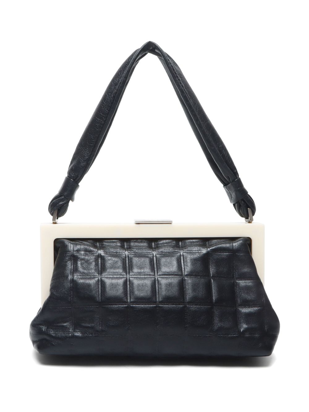 CHANEL Pre-Owned 2000s Choco Bar gewatteerde handtas - Zwart