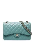 CHANEL Pre-Owned 2021 Jumbo Double Flap shoulder bag - Blue
