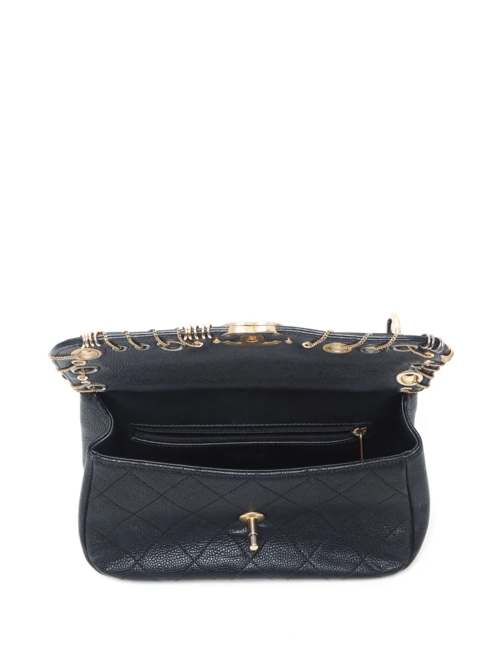 CHANEL Pre-owned 2017 Piercing Chic Two-way Bag In Black