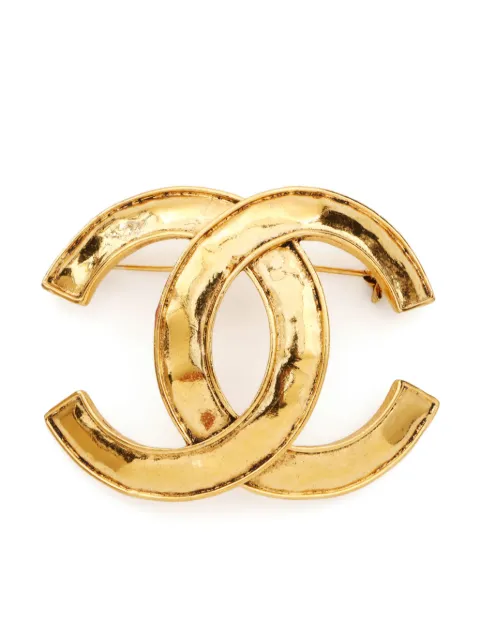 CHANEL Pre-Owned 1994 CC logo brooch