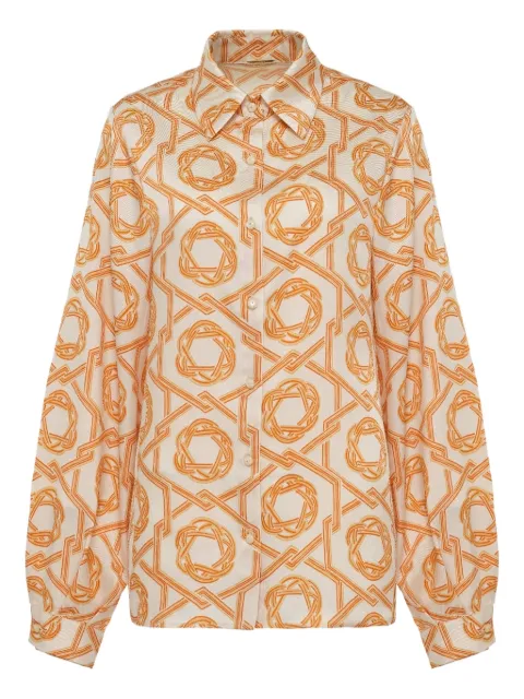 Alexis Maraville geometric-print blouse