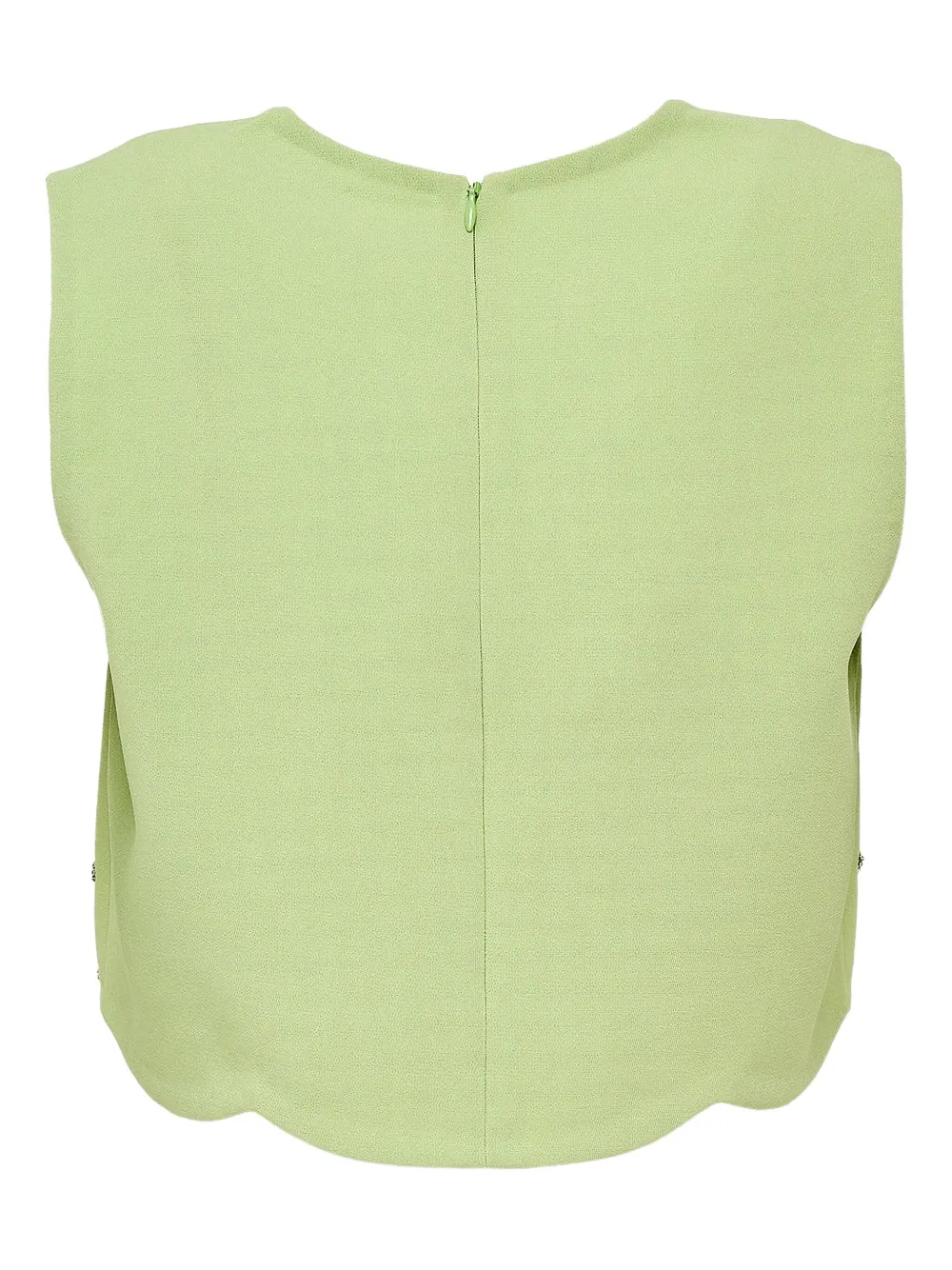 Alexis Tavy gewelfde top Groen