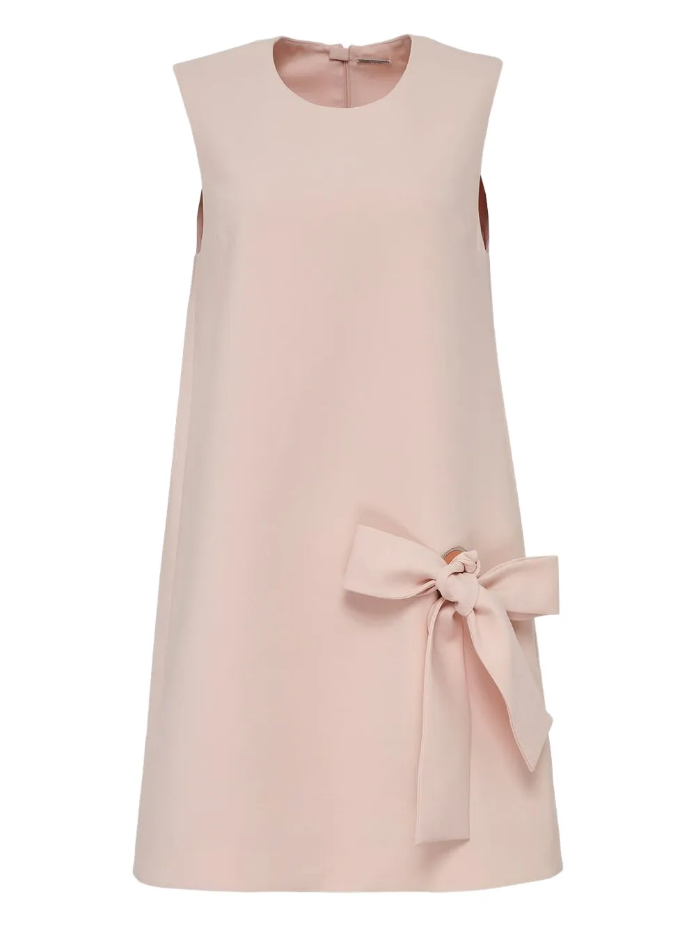 Alexis Eyden bow-detail mini shift dress Roze