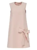 Alexis Eyden bow-detail mini shift dress - Pink
