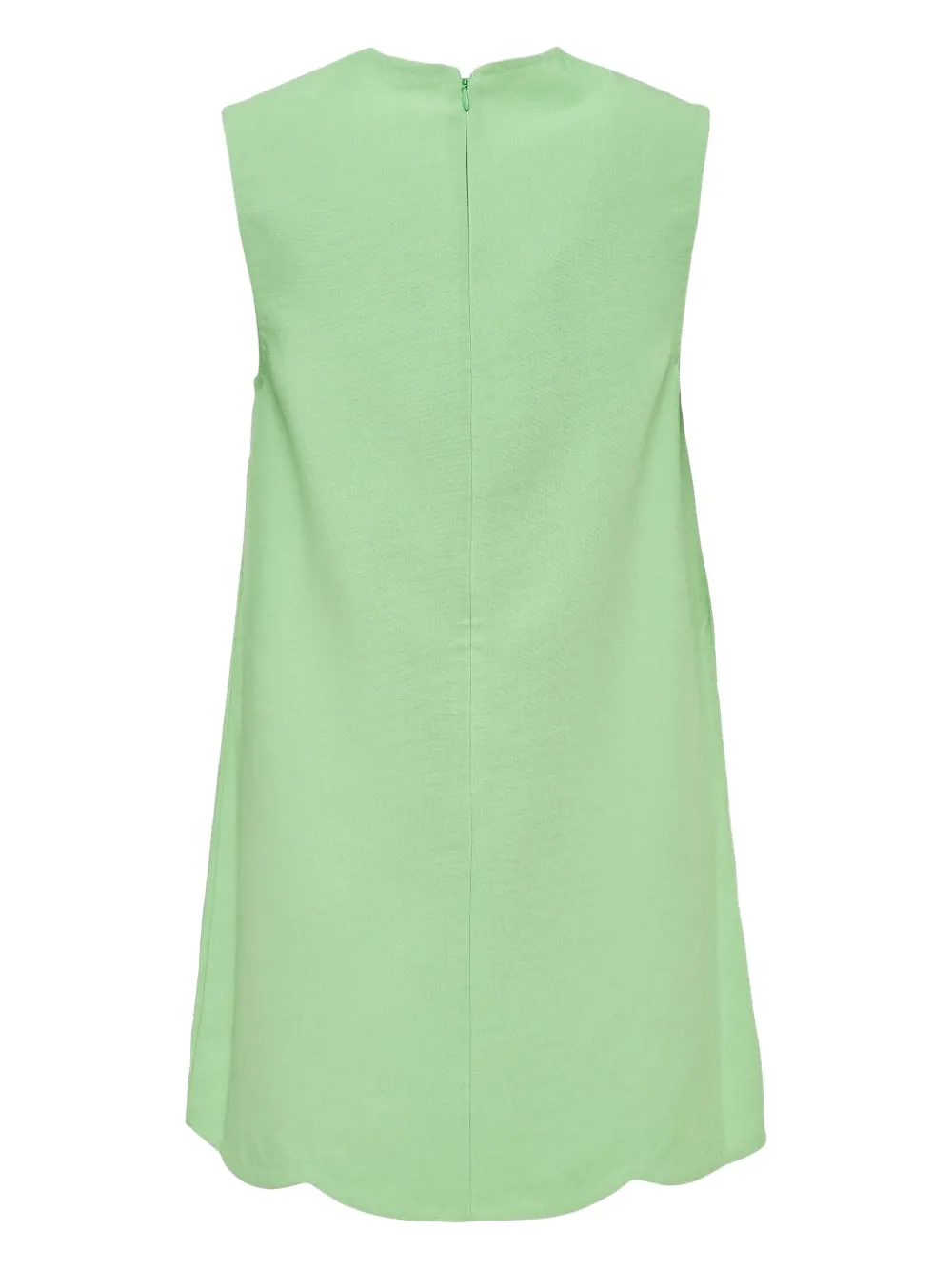 Alexis Adilyn laser-cut floral-pattern mini dress Groen
