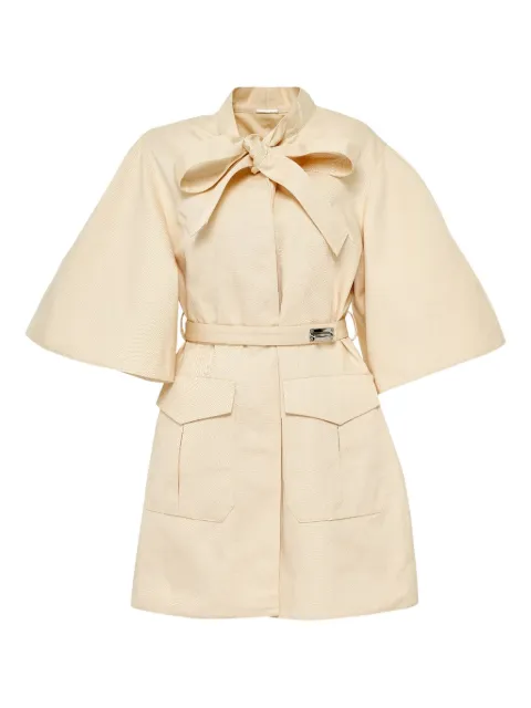 Alexis Corya bow belt mini day dress