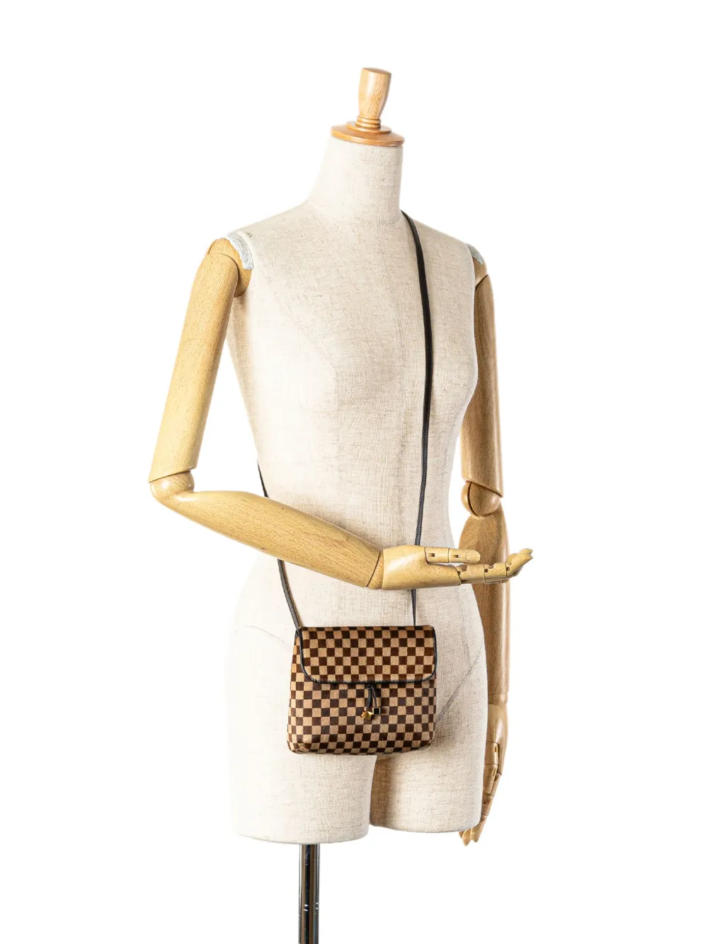 Louis Vuitton Pre-Owned 2004 Damier Sauvage Gazelle crossbody bag - Bruin