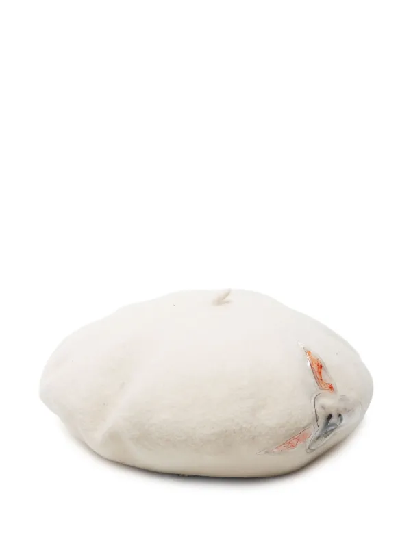 CHANEL Pre-Owned 1990-2000s ココマーク カメリア ベレー帽