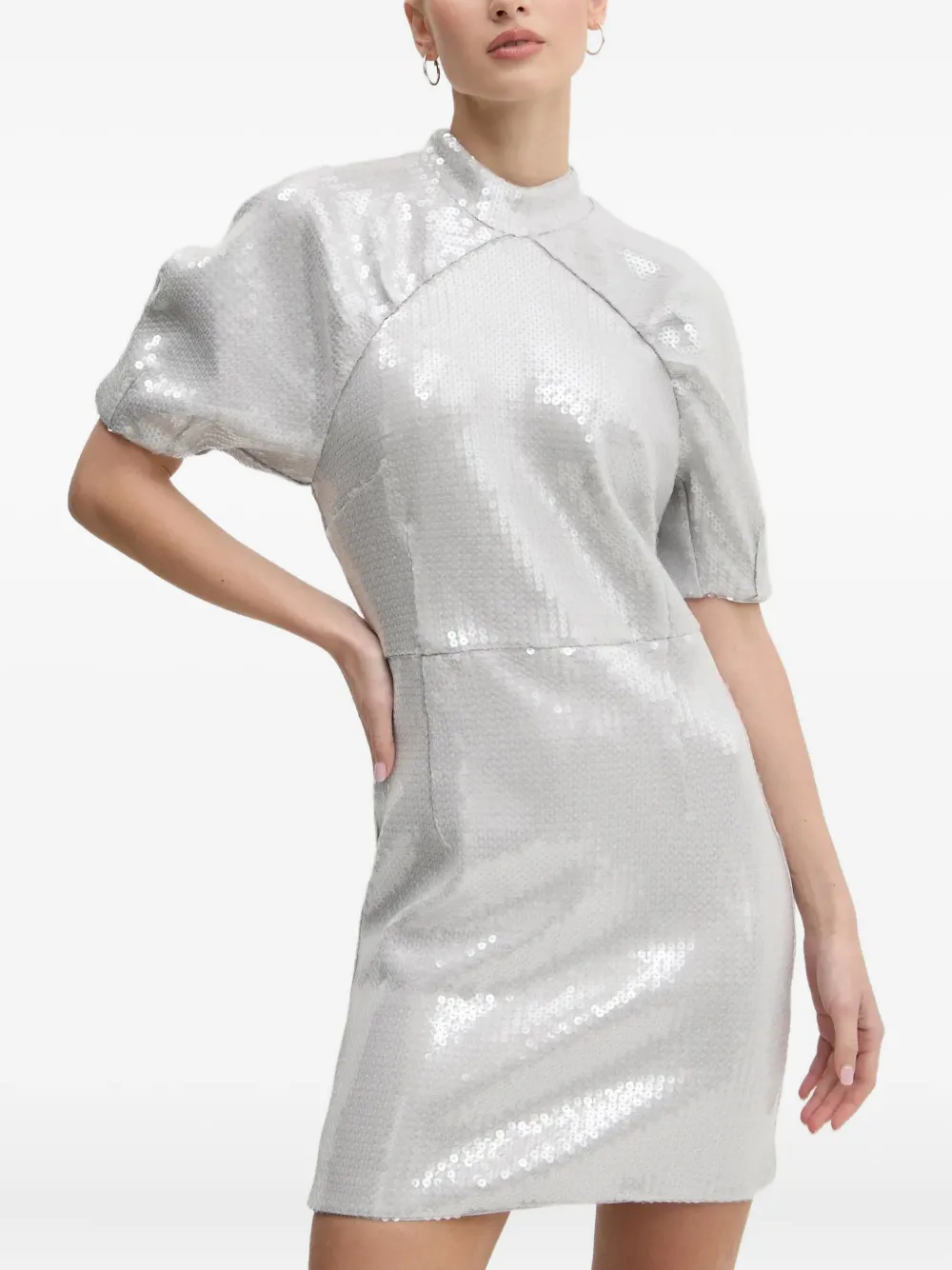 ROTATE BIRGER CHRISTENSEN puff-sleeve sequinned dress | Cocktail & Party Dresses | Image 2