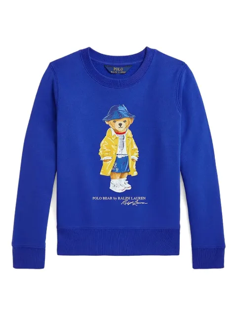 POLO RALPH LAUREN KIDS سويت شيرت بطبعة دب