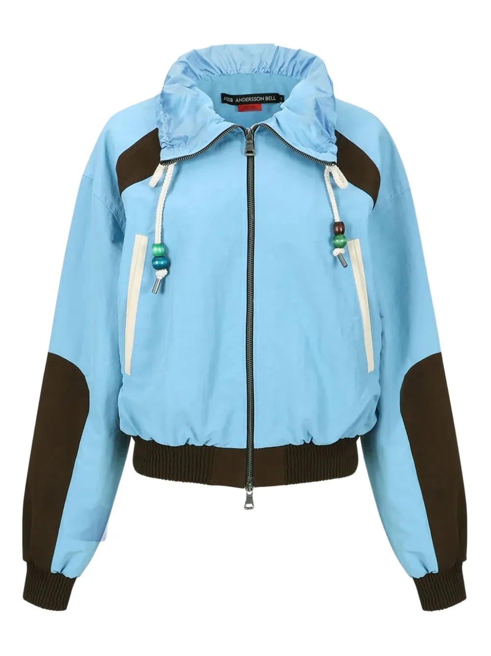 Andersson Bell colour-block collared jacket | Blue | Image 1