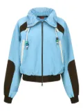 Andersson Bell colour-block collared jacket - Blue
