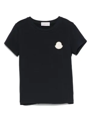 ☆関税込☆MONCLER 刺繍ロゴ Tシャツ (MONCLER/キッズ用トップス