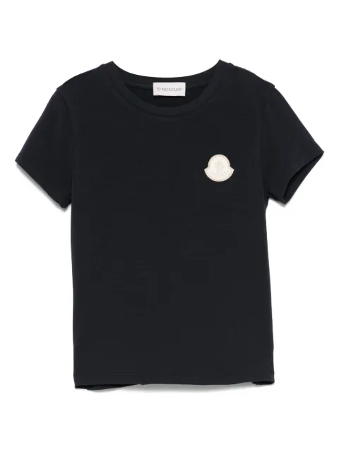 Moncler Enfant playera con logo bordado