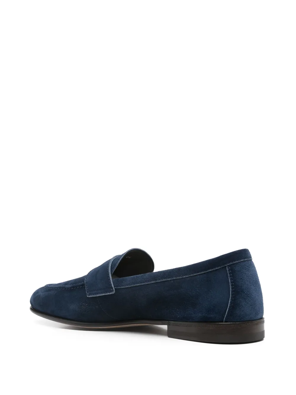 Henderson Baracco Suède loafers Blauw