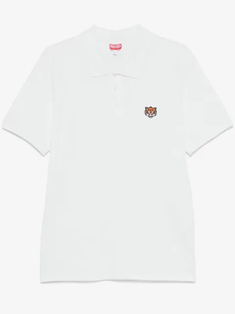 Kenzo Happy Tiger embroidered polo shirt