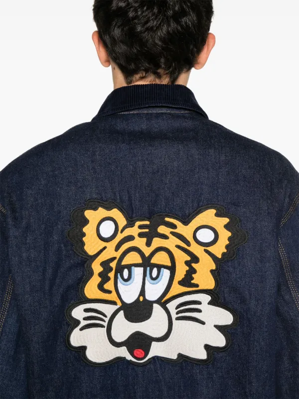 Kenzo Verdy Market デニムジャケット | ブルー | FARFETCH JP