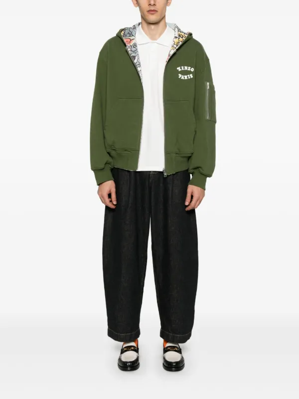 Kenzo Verdy リバーシブル パーカー | グリーン | FARFETCH JP