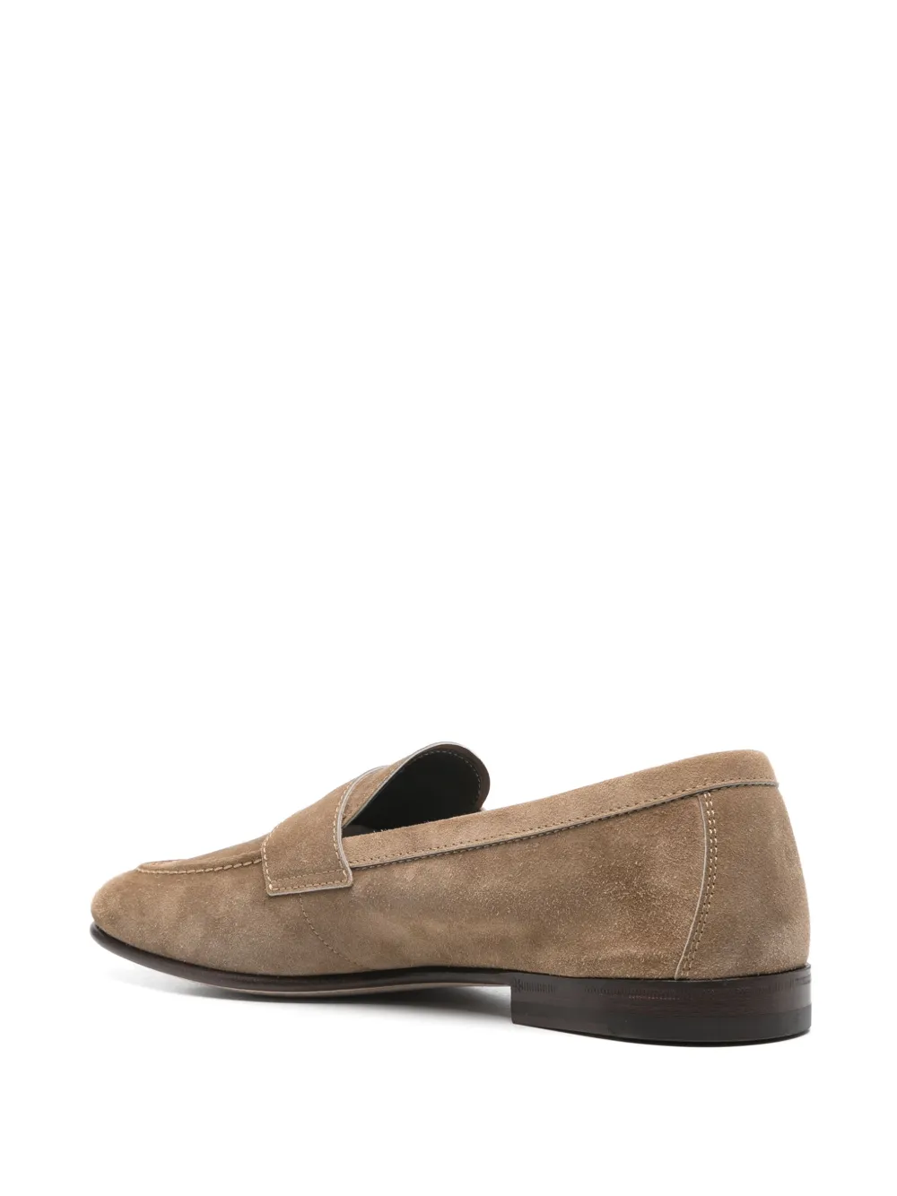 Henderson Baracco suede loafers Neutrals