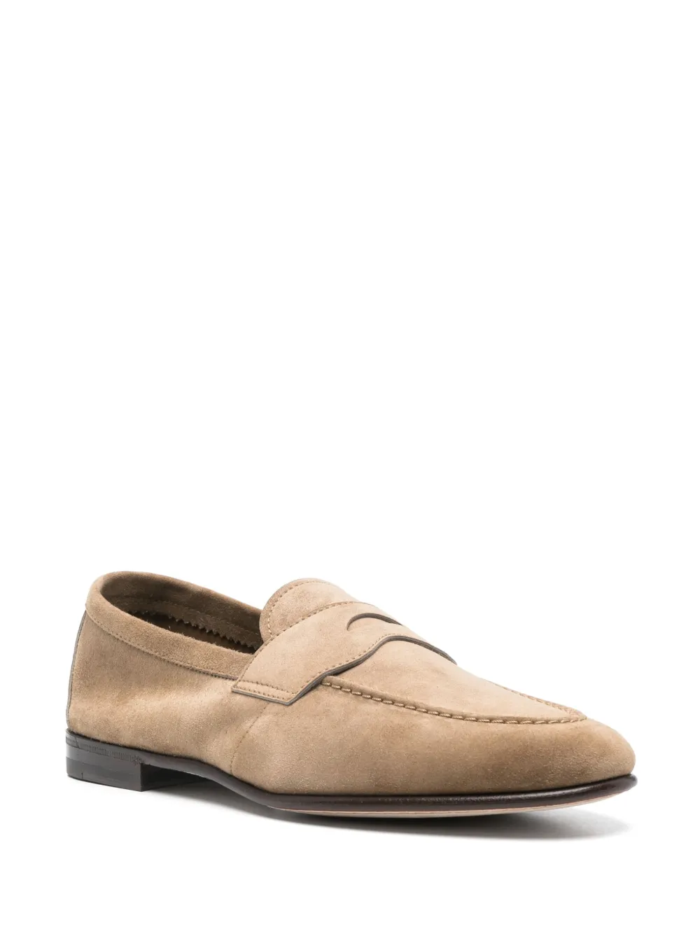 Henderson Baracco suede loafers Neutrals