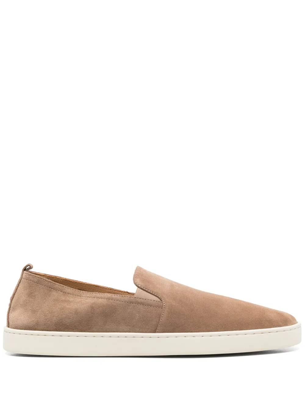 Henderson Baracco suede sneakers Neutrals