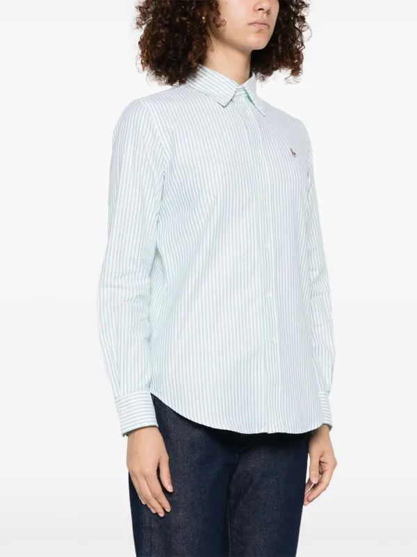 Polo Ralph Lauren ストライプ シャツ | グリーン | FARFETCH JP