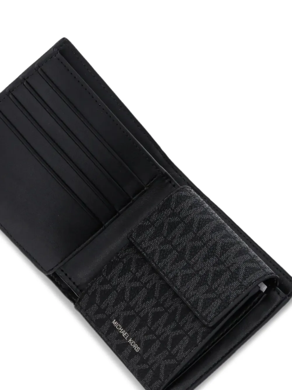 Michael Kors Hudson Wallet In Black
