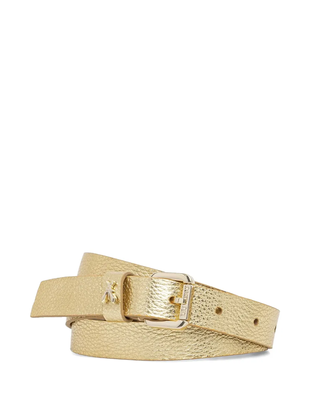 Patrizia Pepe Leren riem Goud