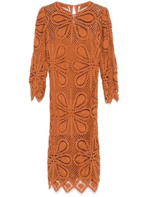 Ba&Sh vestido midi Grace