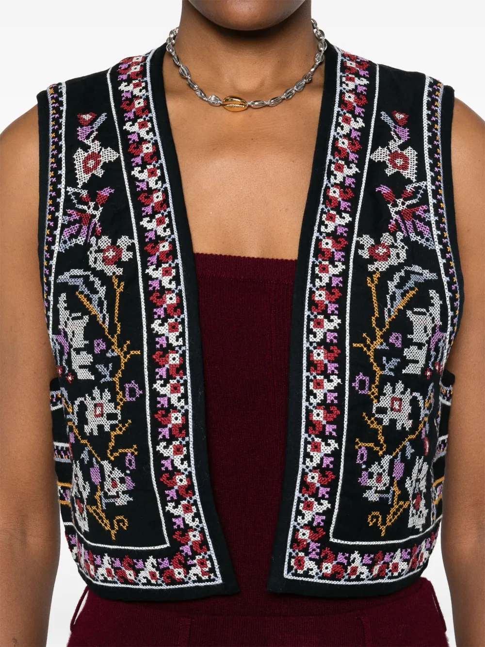Ba&Sh Coco vest Blauw