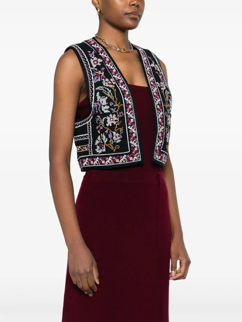 Ba&Sh Coco vest Blauw