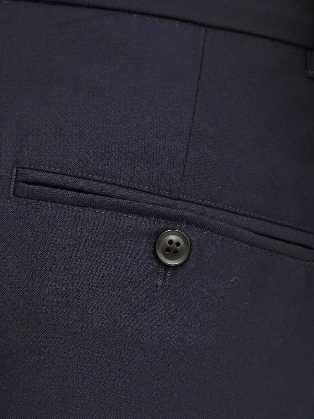SAMSOE Straight broek Zwart