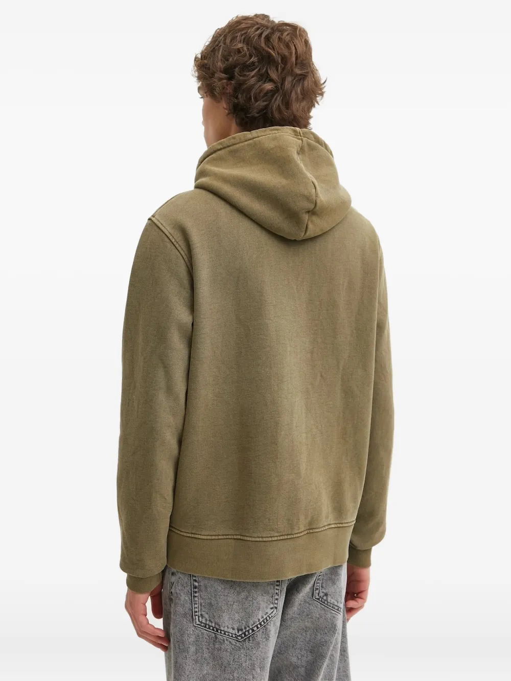 SAMSOE Hoodie van biologisch katoen Groen
