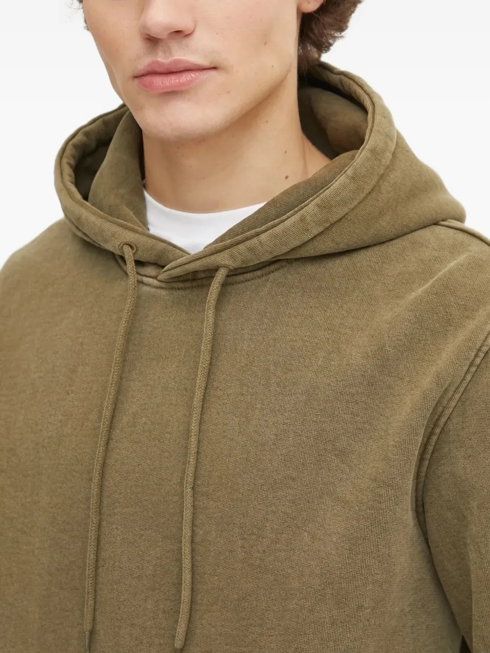 SAMSOE Hoodie van biologisch katoen Groen