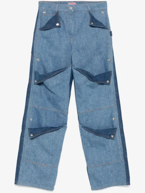Kenzo jeans con bolsillos