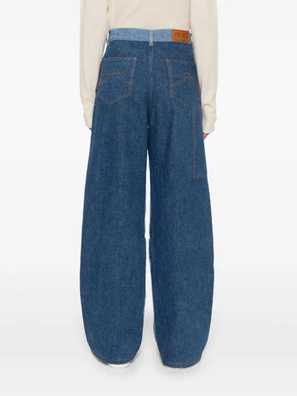 国内発送/送料関税込【KENZO】Regular Waist Jeans Kenzo jeans Asagao Regular Waist Fit Jeans PRM EU